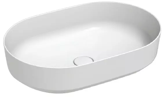 Раковина накладная Arrow 60 см AP41025D белая