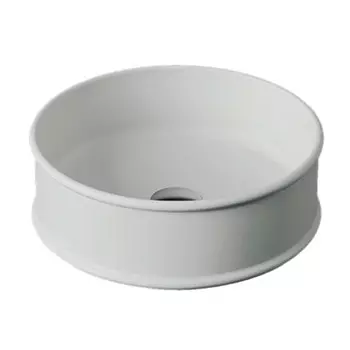 Раковина накладная Artceram Atelier 44 см ATL001 05 00 белая матовая