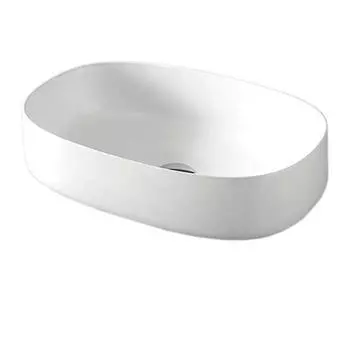 Раковина накладная Artceram Cognac 55 см COL003 01 34 белая глянцевая