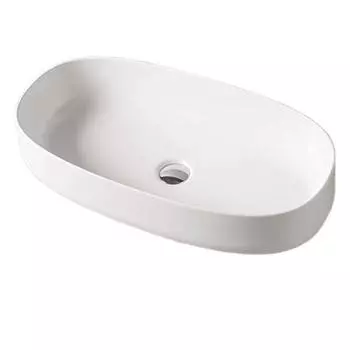 Раковина накладная Artceram Cognac 68 см COL005 01 34 белая глянцевая