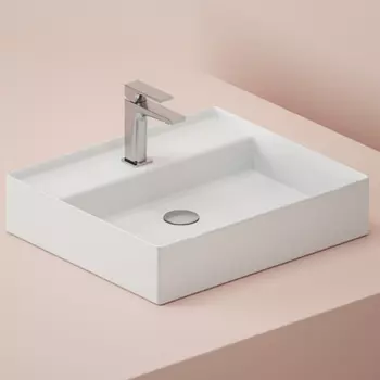 Раковина накладная Artceram Scalino 55 см SCL007 01 00 белая глянцевая