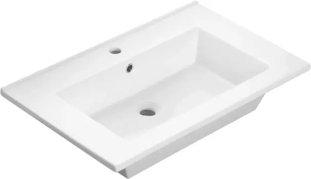 Раковина накладная ASB-mebel Белмонти 75 см 21287 белый