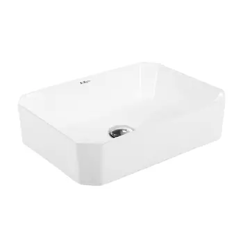Раковина накладная BelBagno BB1386 49 см белая