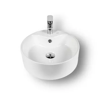 Раковина накладная BOND Circle 41 см S03-410 белая