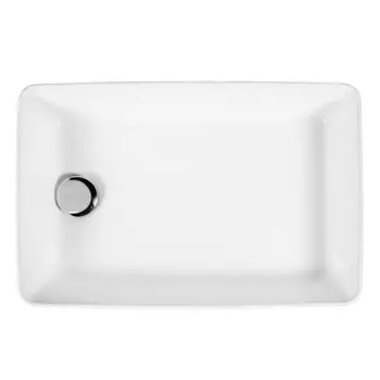 Раковина накладная BOND Cube 52 см S67-500 белая глянцевая