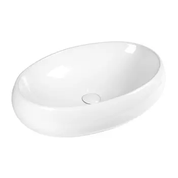 Раковина накладная BOND Oval 60 см S58-600 белая