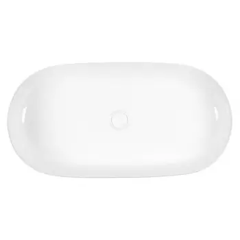 Раковина накладная BOND Oval 80 см S51-800 белая глянцевая