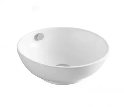 Раковина накладная CeramaLux 38 см 9002 белая