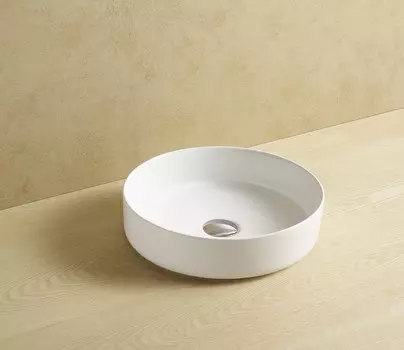 Раковина накладная CeramaLux 40 см 9423 белая