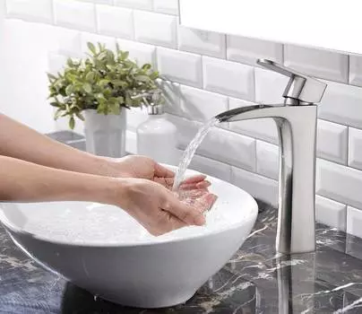 Раковина накладная CeramaLux 41 см 7138 белая