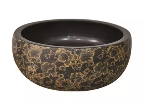 Раковина накладная CeramaLux 41 см J2030 коричневая