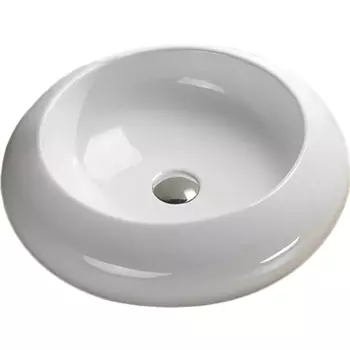 Раковина накладная CeramaLux 46 см 7031B белая