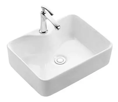 Раковина накладная CeramaLux 49 см 7291 белая