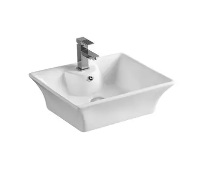 Раковина накладная CeramaLux 50 см 9108 белая