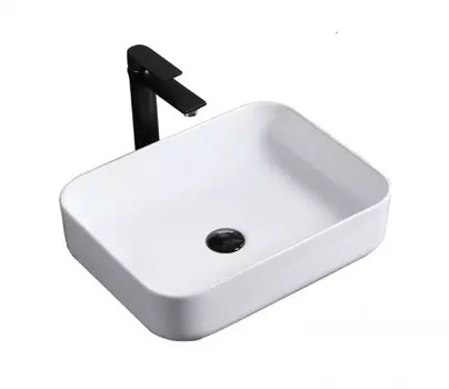 Раковина накладная CeramaLux 50 см 9391 белая