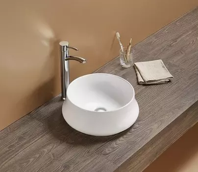 Раковина накладная CeramaLux 51 см 9426 белая