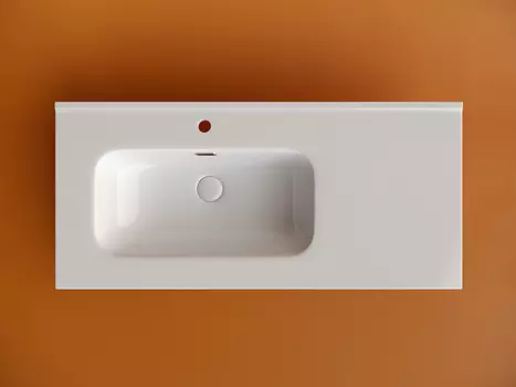 Раковина накладная Ceramica Nova Element 101 см CN7003L белая