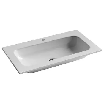 Раковина накладная Ceramica Nova Element 82 см CN7012, белая