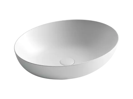 Раковина накладная Ceramica Nova Element CN6017MW белая матовая