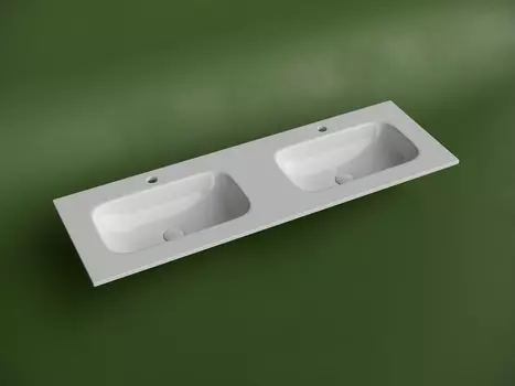 Раковина накладная Ceramica Nova Grace 140 см CN7022 белая