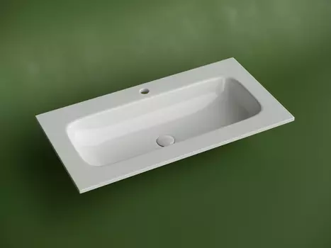 Раковина накладная Ceramica Nova Grace 90 см CN7019 белая