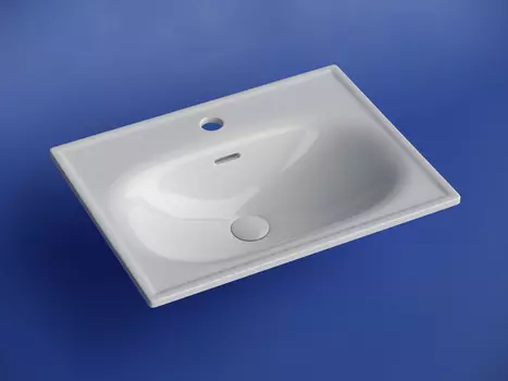 Раковина накладная Ceramica Nova Sabo 60 см CN13001 белая