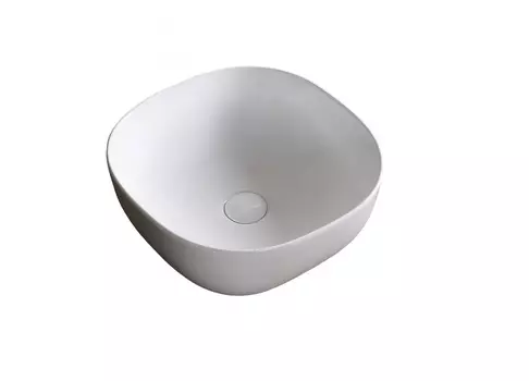 Раковина накладная Ceruttispa 41 см CR0077 белая