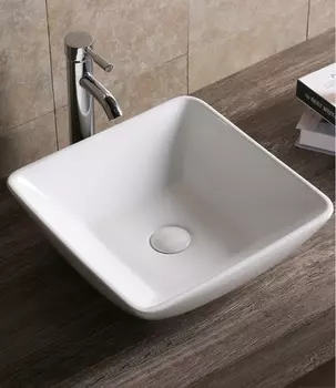 Раковина накладная Ceruttispa 42 см CR7034D белая