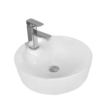 Раковина накладная Ceruttispa 44 см CR0090 белая