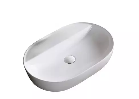 Раковина накладная Ceruttispa 50 см CR0076 белая