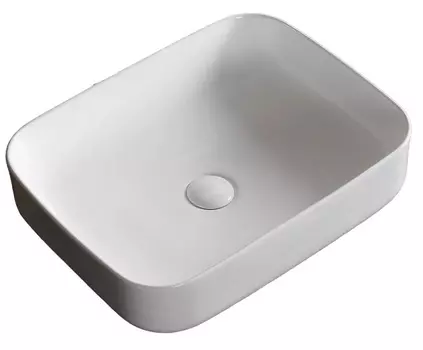 Раковина накладная Ceruttispa 50 см CR0084 белая