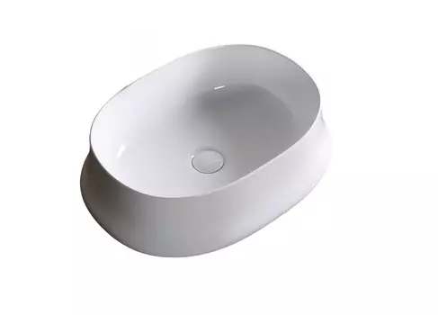 Раковина накладная Ceruttispa 58 см CR0060 белая