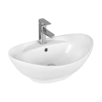 Раковина накладная Ceruttispa 60 см CR7003 белая