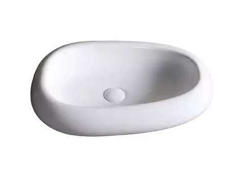 Раковина накладная Ceruttispa 60 см CR7041B белая