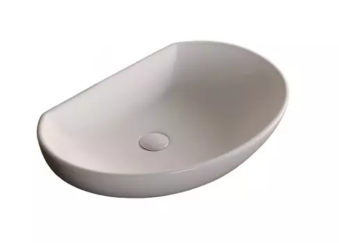 Раковина накладная Ceruttispa 61 см CR7074 белая