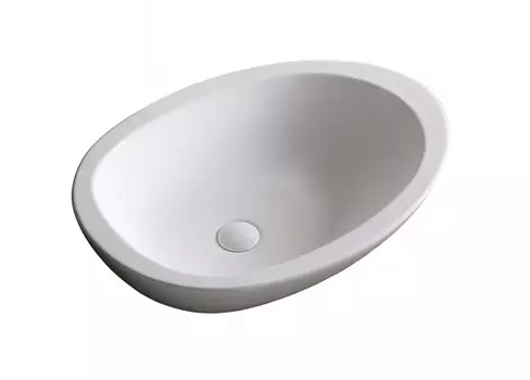 Раковина накладная Ceruttispa 66 см CR1005 белая