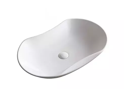 Раковина накладная Ceruttispa 67 см CR7031 белая