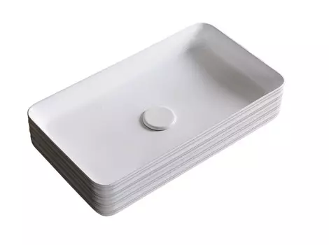 Раковина накладная Ceruttispa 68 см CR0053 белая