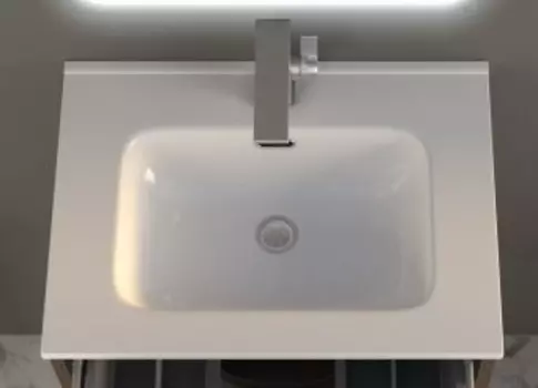 Раковина накладная Cezares 61 см 50202 керамика