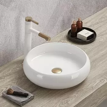 Раковина накладная Comforty 114 42 см белая