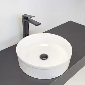 Раковина накладная Comforty 40 см CF178760D белая