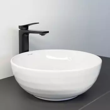 Раковина накладная Comforty 40 см CF3075 белая