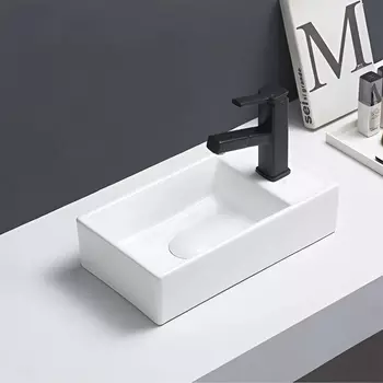 Раковина накладная Comforty 41 см 9140 белая