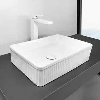 Раковина накладная Comforty 51 см CF178609X белая