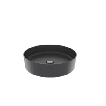 Раковина накладная Creavit Loop 45х45 LP145-00AM00E-0000 антрацит