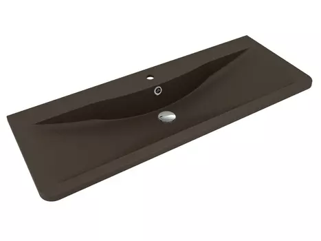 Раковина накладная Florentina Аллегро 120 см 10.020.01200.302 антрацит