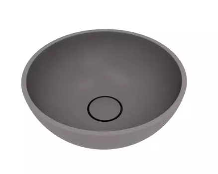 Раковина накладная Florentina Алтея 35 см 10.290.00350.307 серый шёлк