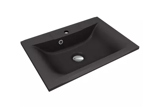 Раковина накладная Florentina Прима 65 см 10.010.00650.302 антрацит
