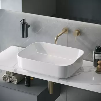 Раковина накладная Grossman Falcon 50 см GR-3052 белая