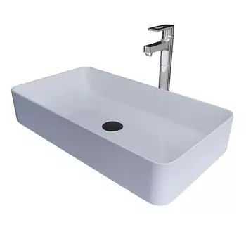 Раковина накладная Grossman GR-3031 61х33.5 белый